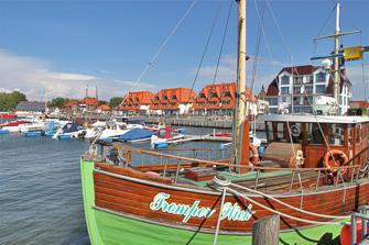 Im Hafen von Wiek auf Rügen