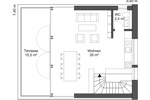 Beispiel Schwimmendes Ferienhaus Grundriss